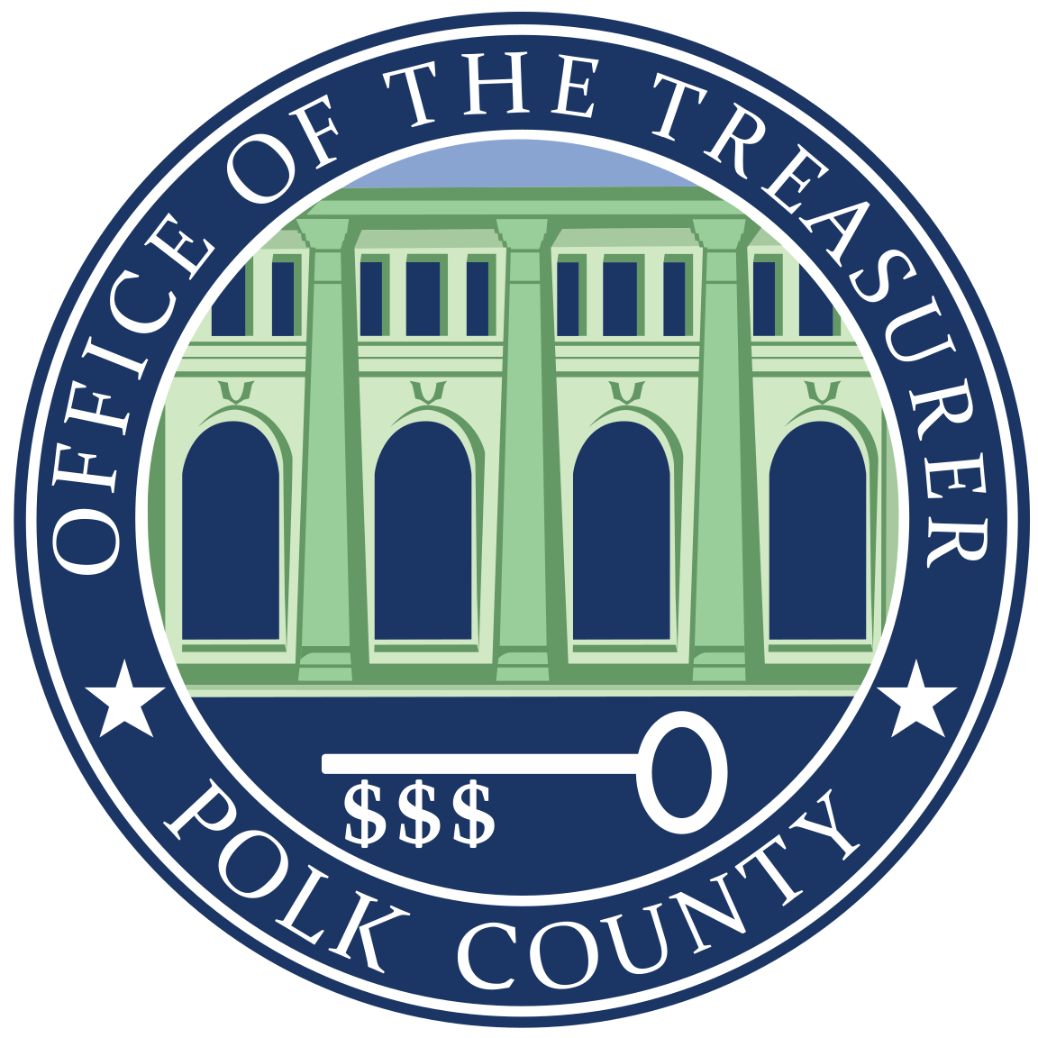 Polk County Treasurer Seal
